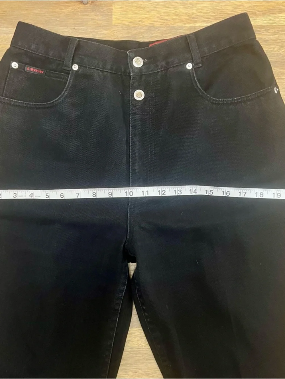 Vintage Lawman Western Jeans Womens 11/12  Relaxed Fit High Rise Cowboy Chix 90s - Picture 11 of 11